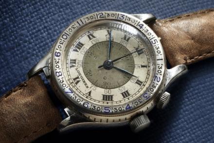 Longines Lindbergh Hour Angle Watch Time and Navigation